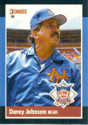 1988 Donruss All-Stars Baseball Cards  042      Davey Johnson MG
